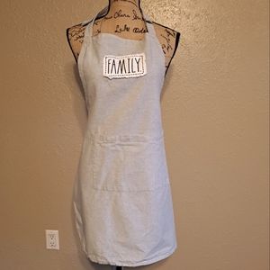Rae Dunn " family" apron